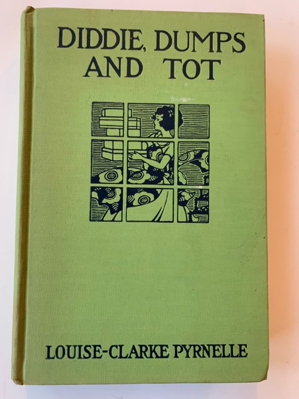 Diddie Dumps And Tot Antique Book Louise-Clarke Pyrnelle Copyright 1910